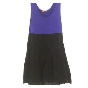 Blue and black dress from Forever21